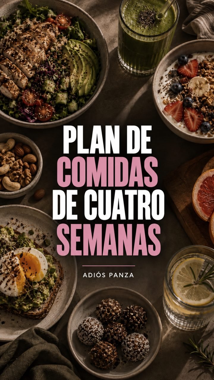 Plan de comidas de 4 semanas